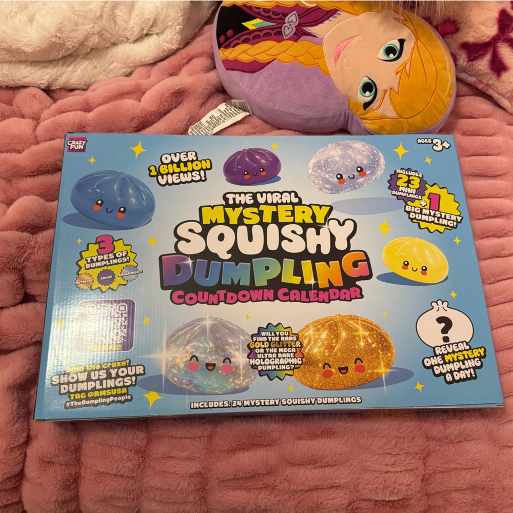 Mystery Squishy Dumpling Countdown Calendar - RMS dumpling advent calendar